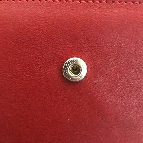 Vintage Christian Dior Red Wallet - Picture 10 of 10